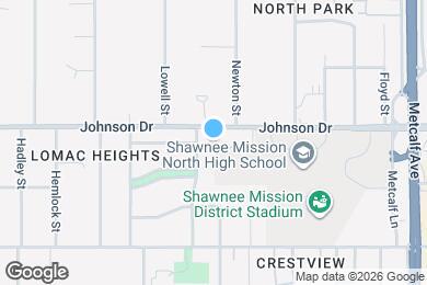 Map image of the property - 7616 W 59th Ter