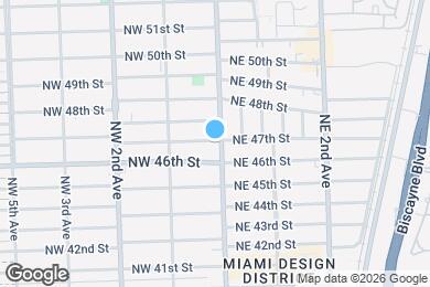 Map image of the property - 2 NW 47th St