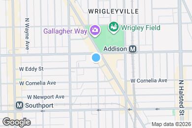 Map image of the property - 1124 W Eddy St