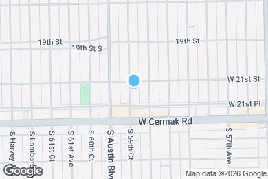 Map image of the property - 2107 S 59th Ct