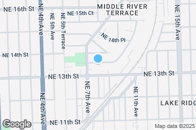 Map image of the property - 728 NE 13th Ct