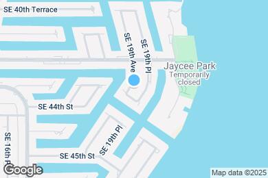Map image of the property - 4225 SE 19th Ave