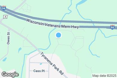 Map image of the property - Rock Creek Apartments