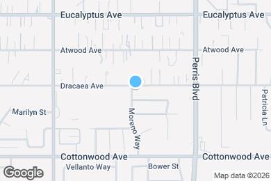Map image of the property - 13260 Moreno Way