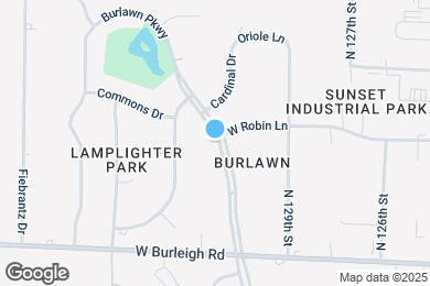 Map image of the property - 3265 Burlawn Pkwy