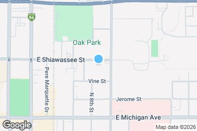 Map image of the property - Shiawassee Apartments