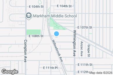 Map image of the property - 1752 E 108th St