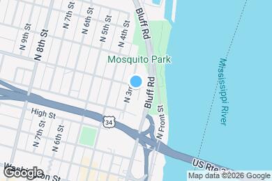 Map image of the property - 828 N 3rd St