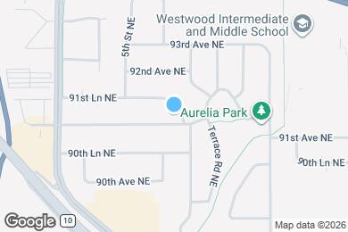 Map image of the property - 201 91st Ave NE