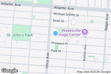 Map image of the property - 1208 St Marks Ave