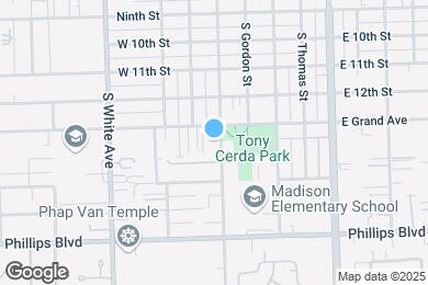 Map image of the property - 1331 S Park Ave