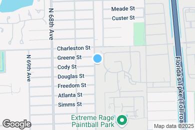 Map image of the property - 3101 N 66th Ave