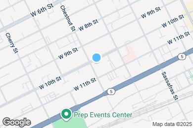 Map image of the property - 353 W 10th St
