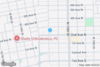 Map image of the property - 1302 2nd Ave N