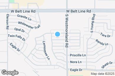 Map image of the property - 821 Courson Dr