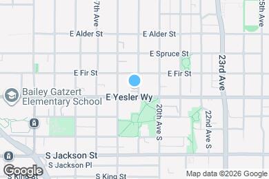 Map image of the property - 107 19th Ave
