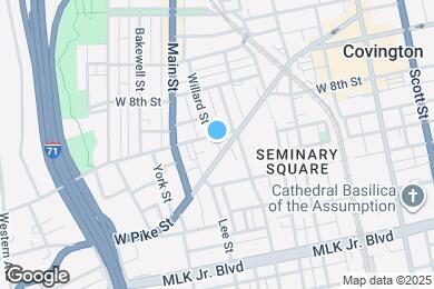 Map image of the property - 319 W 9th St