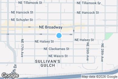 Map image of the property - 1521-1521 NE 22nd Ave