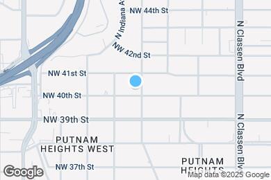 Map image of the property - 1705 NW 40th St