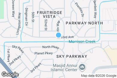 Map image of the property - 5400 53rd Ave