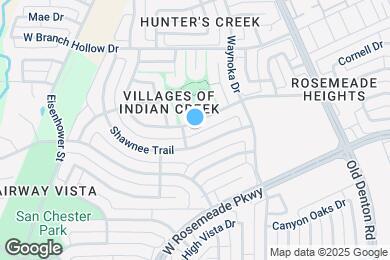 Map image of the property - 1119 Seminole Trail