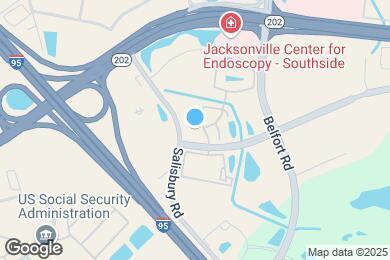 Map image of the property - Furnished Studio-Jacksonville - Salisbury ...