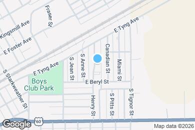 Map image of the property - 321 Henry St