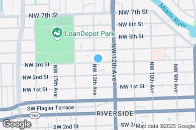 Map image of the property - 1268 NW 3rd St