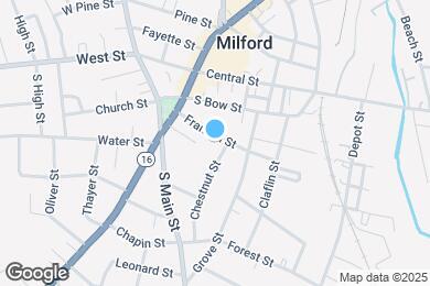 Map image of the property - 25 Franklin St