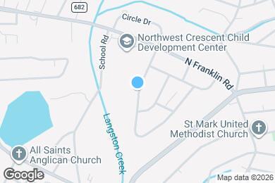 Map image of the property - 116 W Decatur St