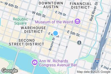 Map image of the property - 201 E 4th St