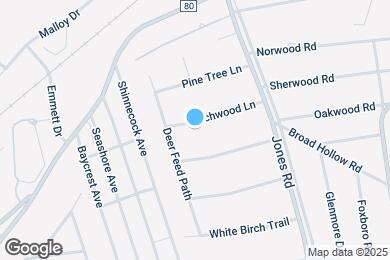 Map image of the property - 15 Birchwood Ln