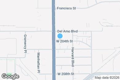 Map image of the property - 1653 W 204th St