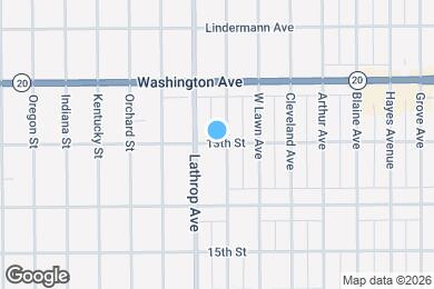 Map image of the property - 3801 13th St