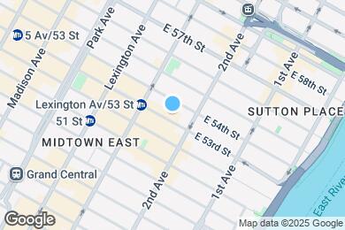 Map image of the property - 235 E 53rd St
