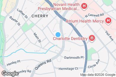 Map image of the property - 400 Queens Rd