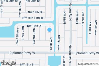 Map image of the property - 1720 NW 9th Pl
