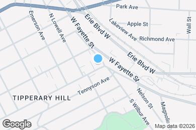 Map image of the property - 206 Tompkins St