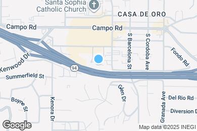 Map image of the property - 9843 Dale Ave