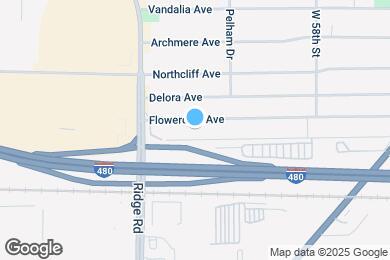 Map image of the property - 6805 Flowerdale Ave