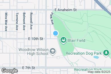 Map image of the property - 1001 Park Ave