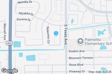 Map image of the property - 5437 Wauchula Ct