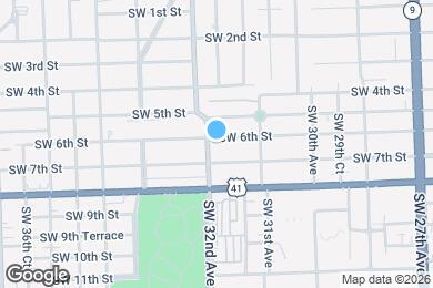 Map image of the property - 3180 SW 6th St