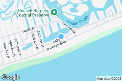 Map image of the property - 3701 N Ocean Blvd