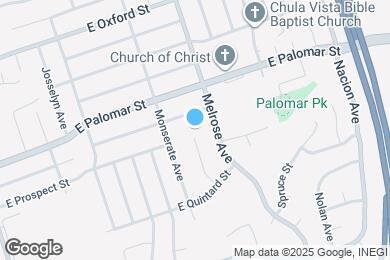 Map image of the property - 1321 Myra Ct