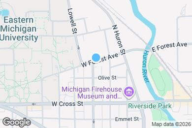 Map image of the property - 520 N Hamilton St