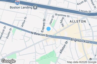 Map image of the property - 15 North Beacon St