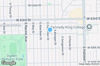 Map image of the property - 1024 W 64th St