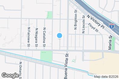 Map image of the property - 2033 N Frederic St