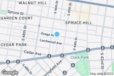 Map image of the property - 4524 Osage Ave